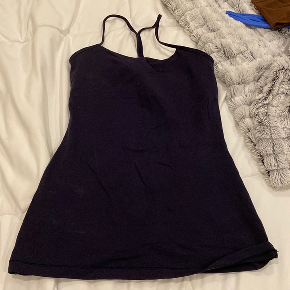Lulu lemon navy tank - Picture 1 of 2